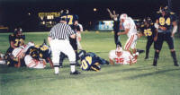 Mark Gorzell scores touchdown