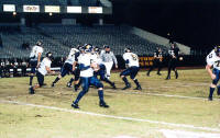 Robby Kotzur looks for a receiver