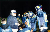 Coach Selph talks to Pirates