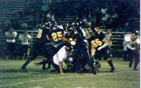 Robby Kotzur runs with the ball