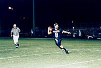 Sherman Posey prepares to pass