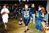 Carl Weed on the sidelines