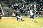 Jeff Waclawczyk attempts point after touchdown