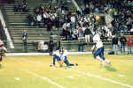 Jeff Waclawczyk attempts point after touchdown