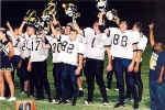 Pirates celebrate the victory