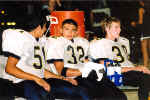 Joshua Sanchez,Bobby Joe Serna,and Willie Fluitt rest