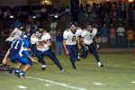 Willie Fluitt runs with the ball