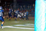 Bobby Joe Serna scores touchdown on wrong side of field for a good photo