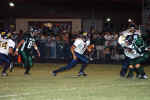 Braden Boening runs with the ball