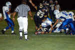 Bobby Joe Serna just short of the goal line