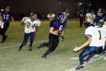 Jerry Alfaro and Cole Gorzell pursue runner