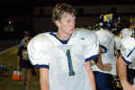 Cole Gorzell on the sidelines