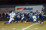 Willie Fluitt runs with the ball