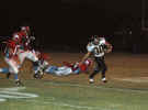 Willie Fluitt evades the tackle