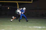 Derek Waclawczyk tackles Mustang in the open field