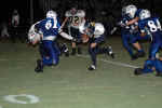 Michael Dziuk runs with the ball