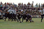 Willie Fluitt runs with ball