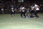 Willie Fluitt caught by the foot